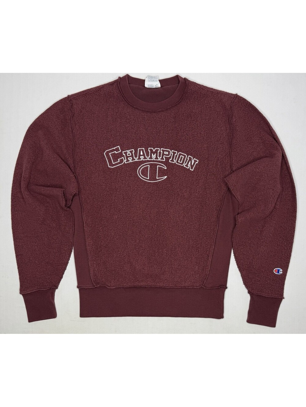 RARE Vintage Champion Small Red Reverse Weave Reversible Sweatshirt P104